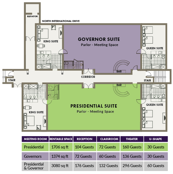 a floor plan of a hotel